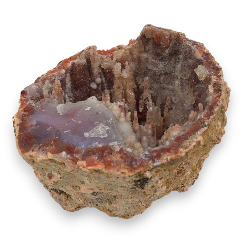 Roze/rode chalcedoon - 166 gram