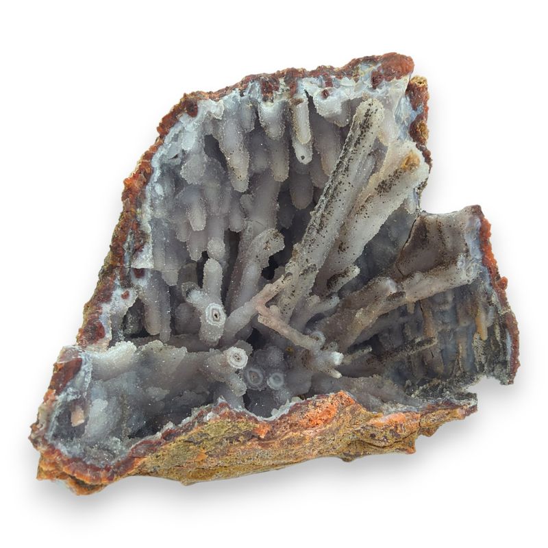 Roze/rode chalcedoon - 434 gram