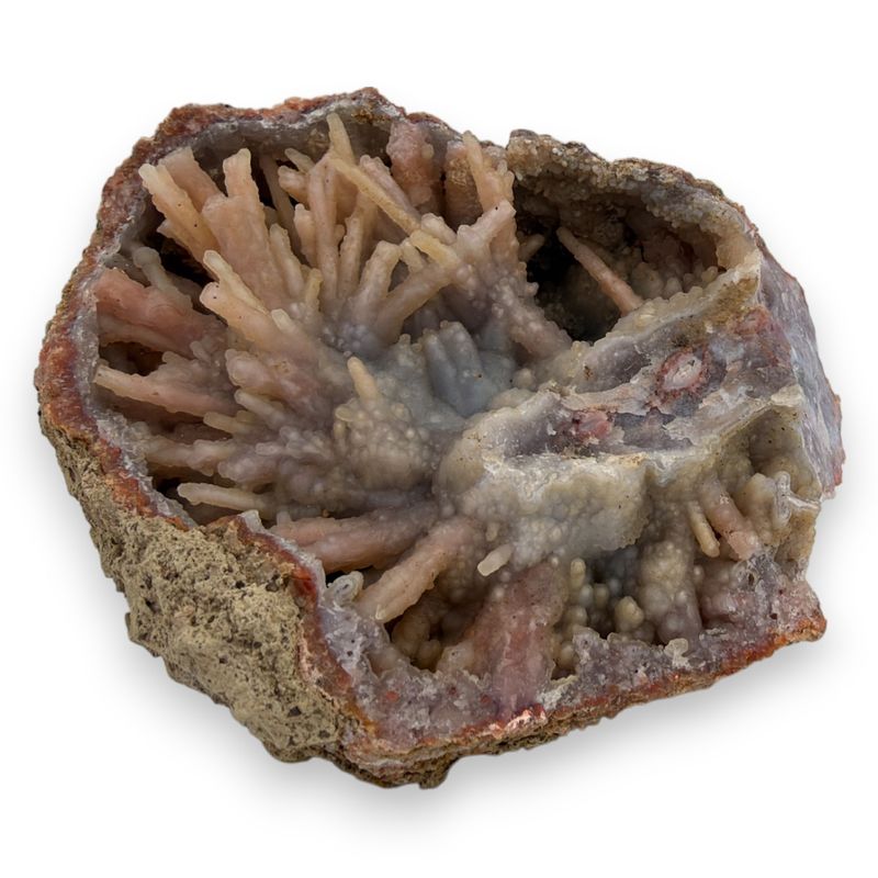 Roze/rode chalcedoon - 474 gram