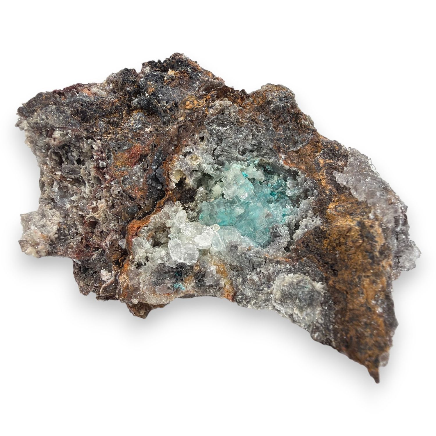 Chalcedoon met goethiet -122gr