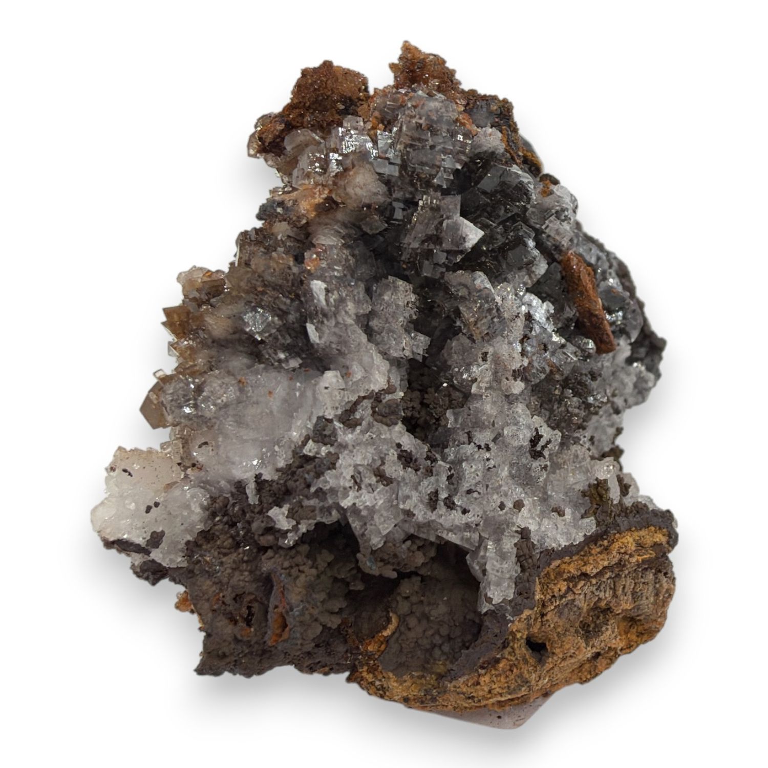 Chalcedoon met goethiet - 76 gram