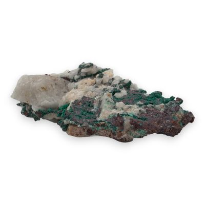 Malachiet op koper ruw 80 gram
