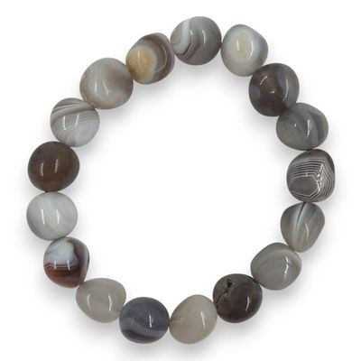 Botswana agaat armband 8x12mm