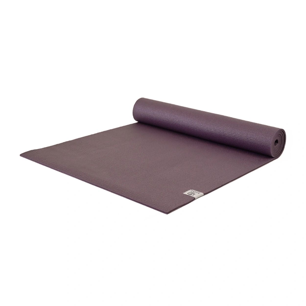 Yogamat extra dik 6 mm antislip – aubergine