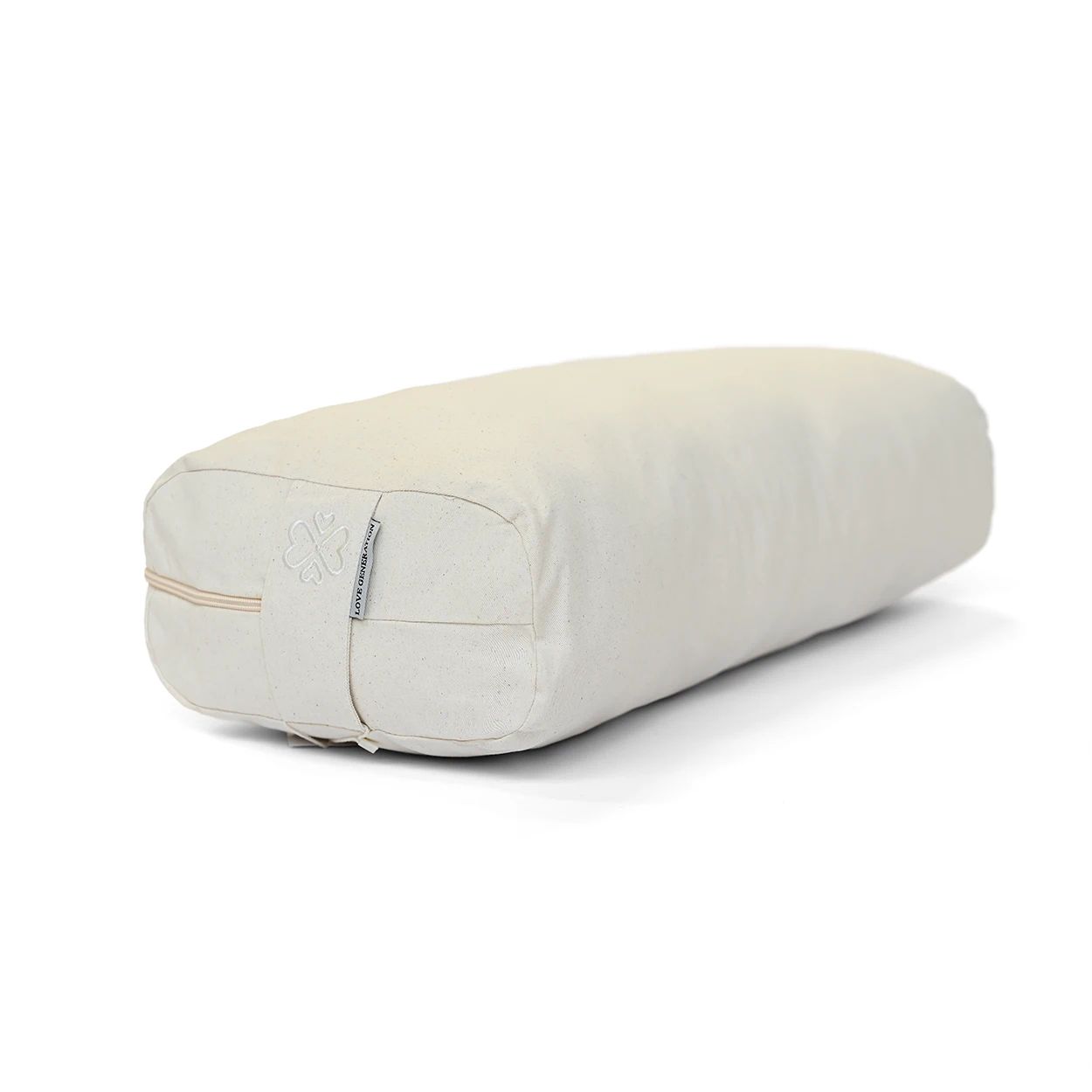 Yogabolster Rechthoekig – Ongebleekt Katoen – 61 cm