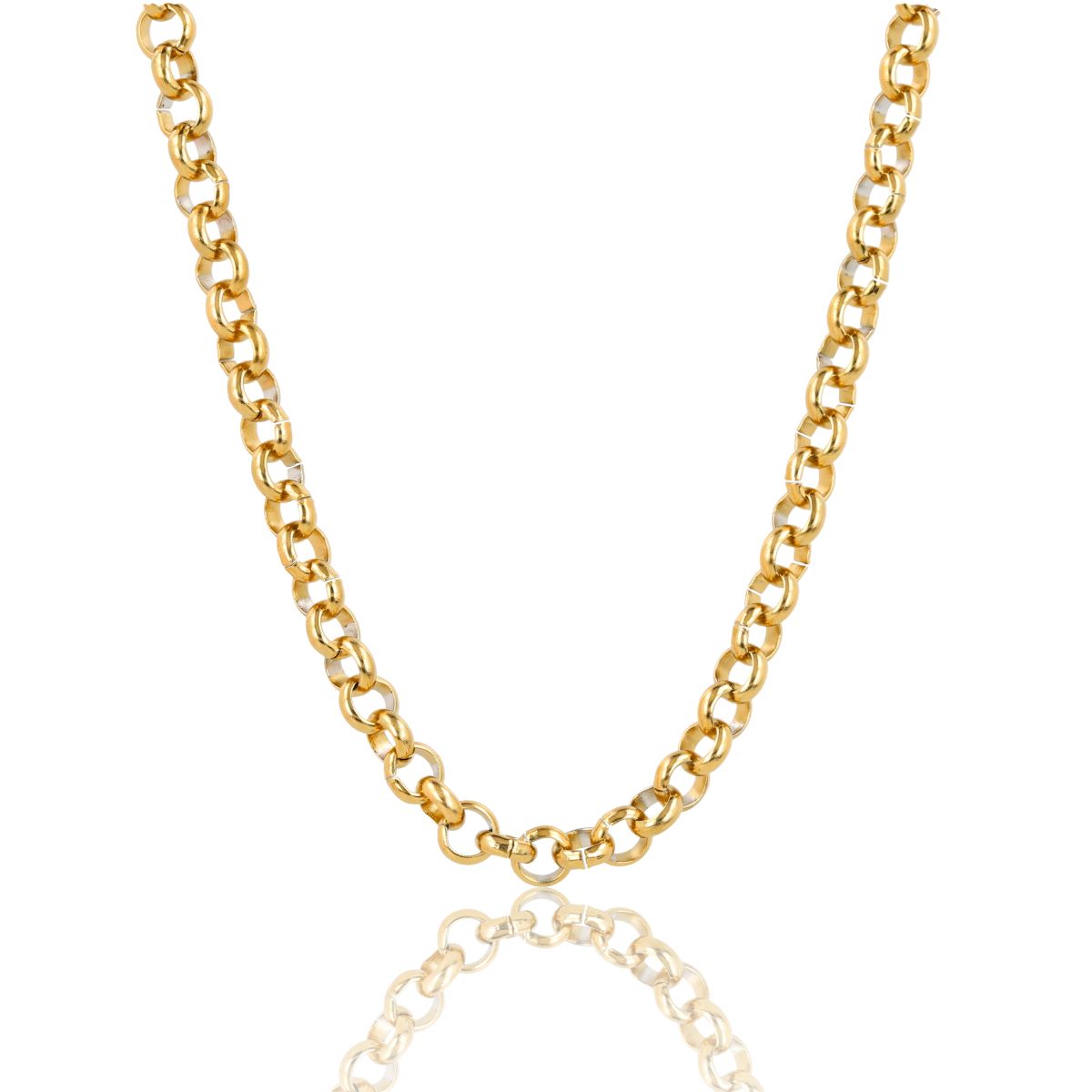 Schakelketting - 43 cm - Goud