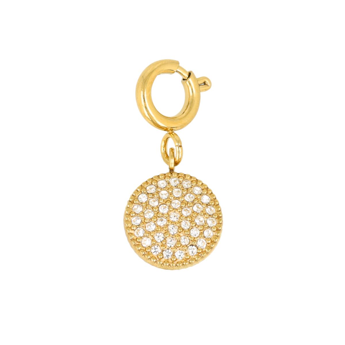 Ronde Bedel met Zirkonia Steentjes - 11 mm