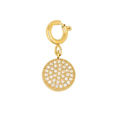 Ronde Bedel met Zirkonia Steentjes - 11 mm