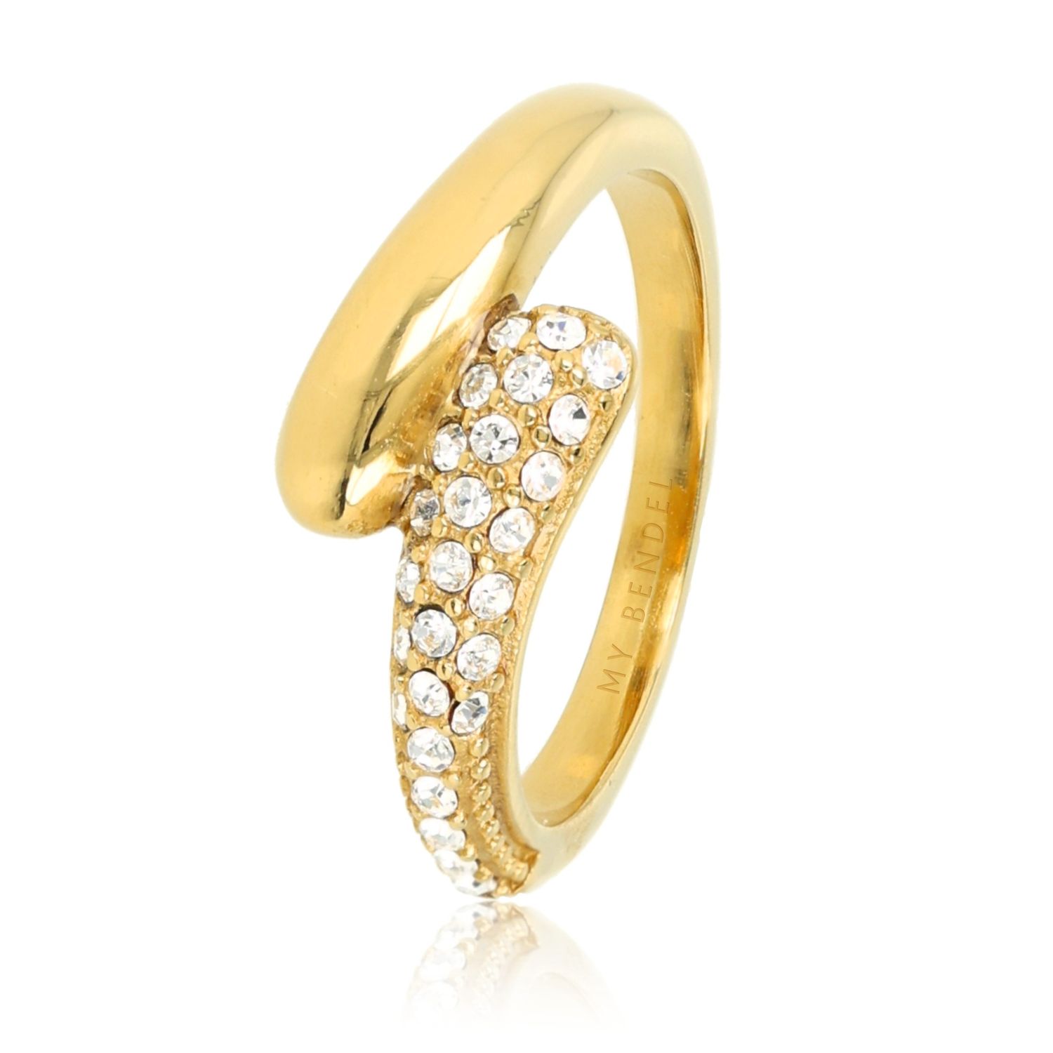 Ring met Zirkonia Steentjes