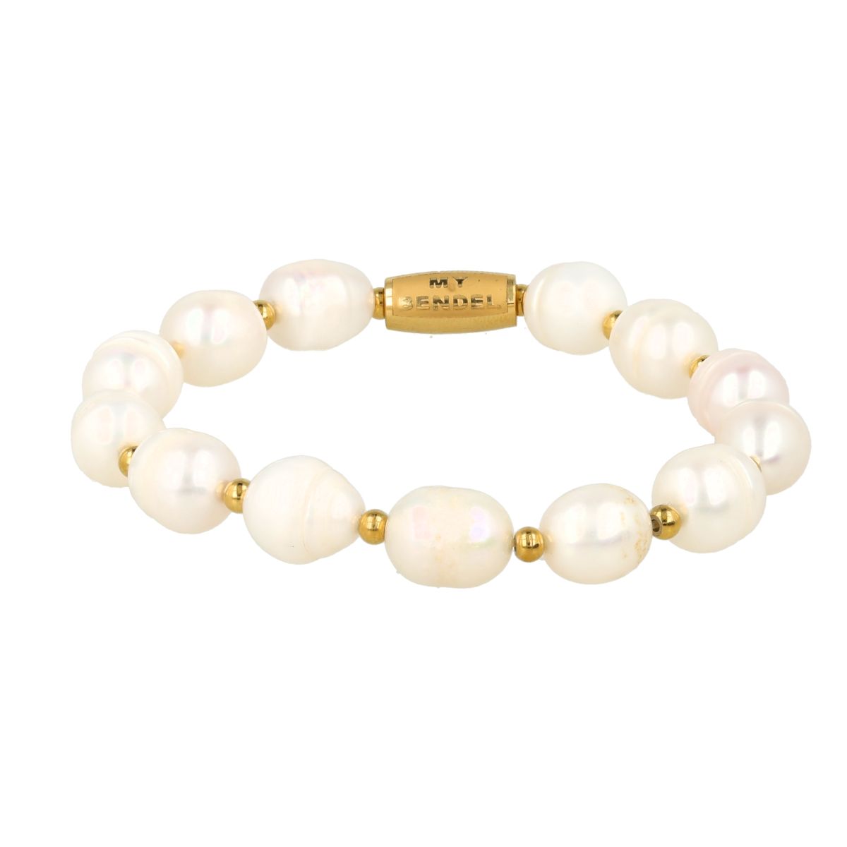 Bold Armband met Zoetwater Parels
