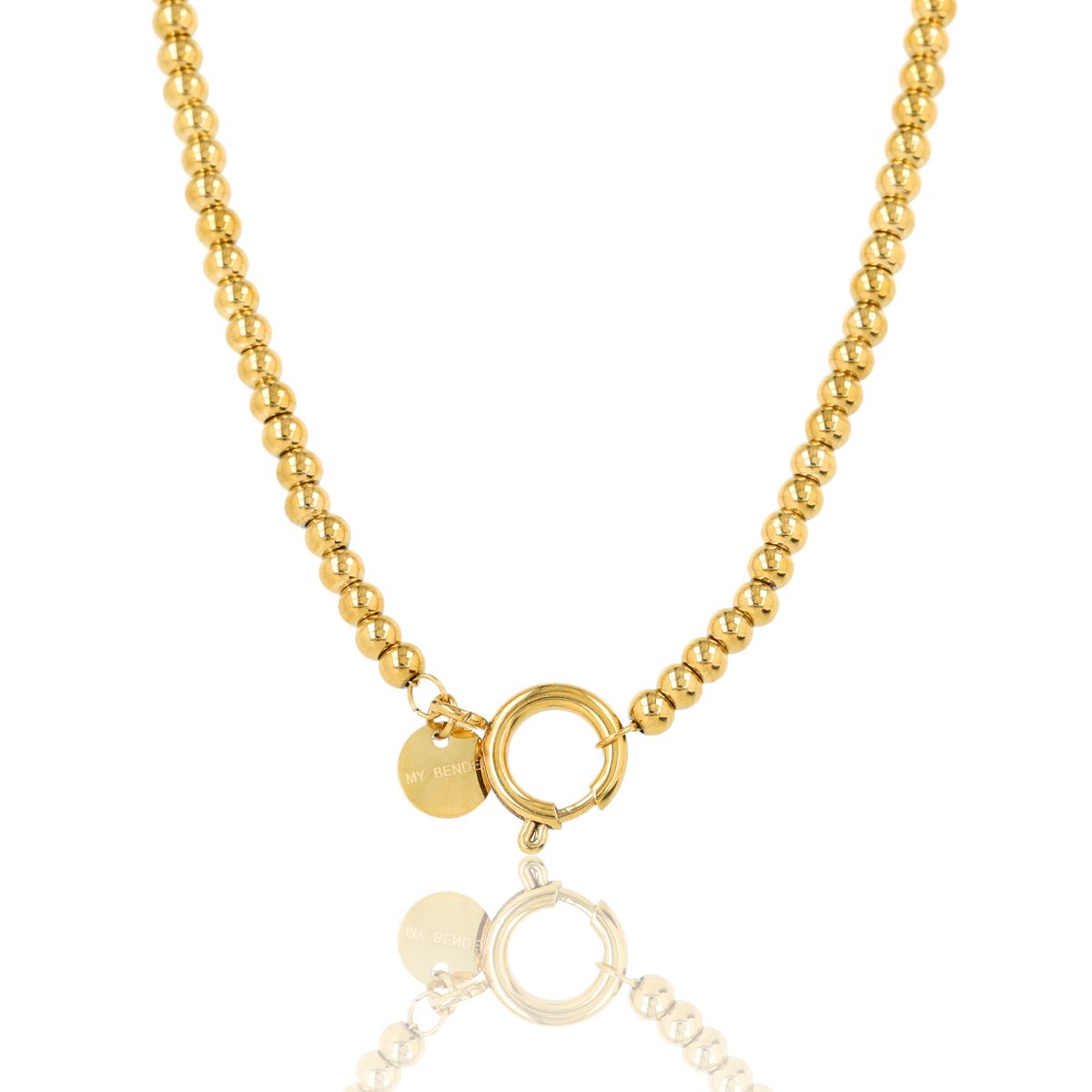 Kralenketting met Slotje - 47 cm