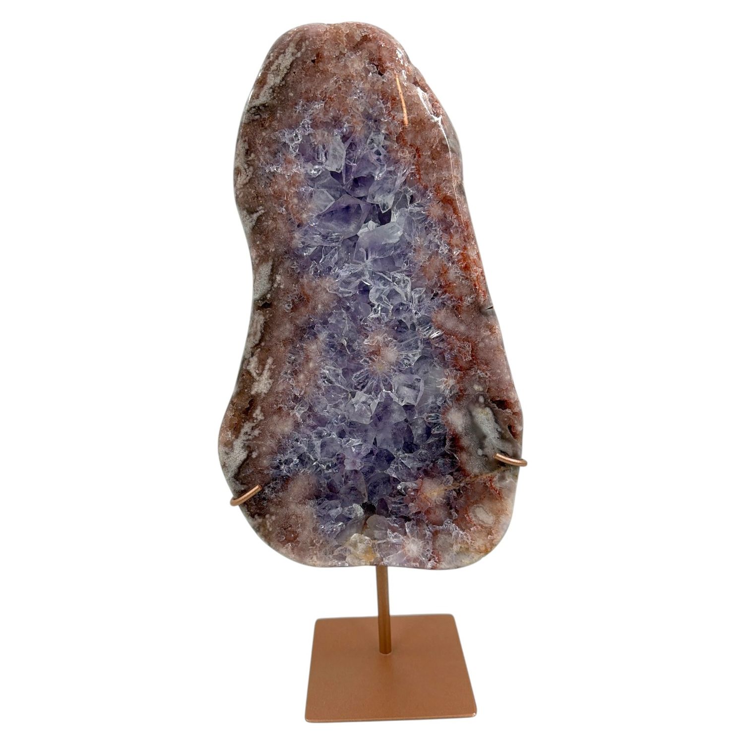 Roze amethist op standaard - 3.27kg