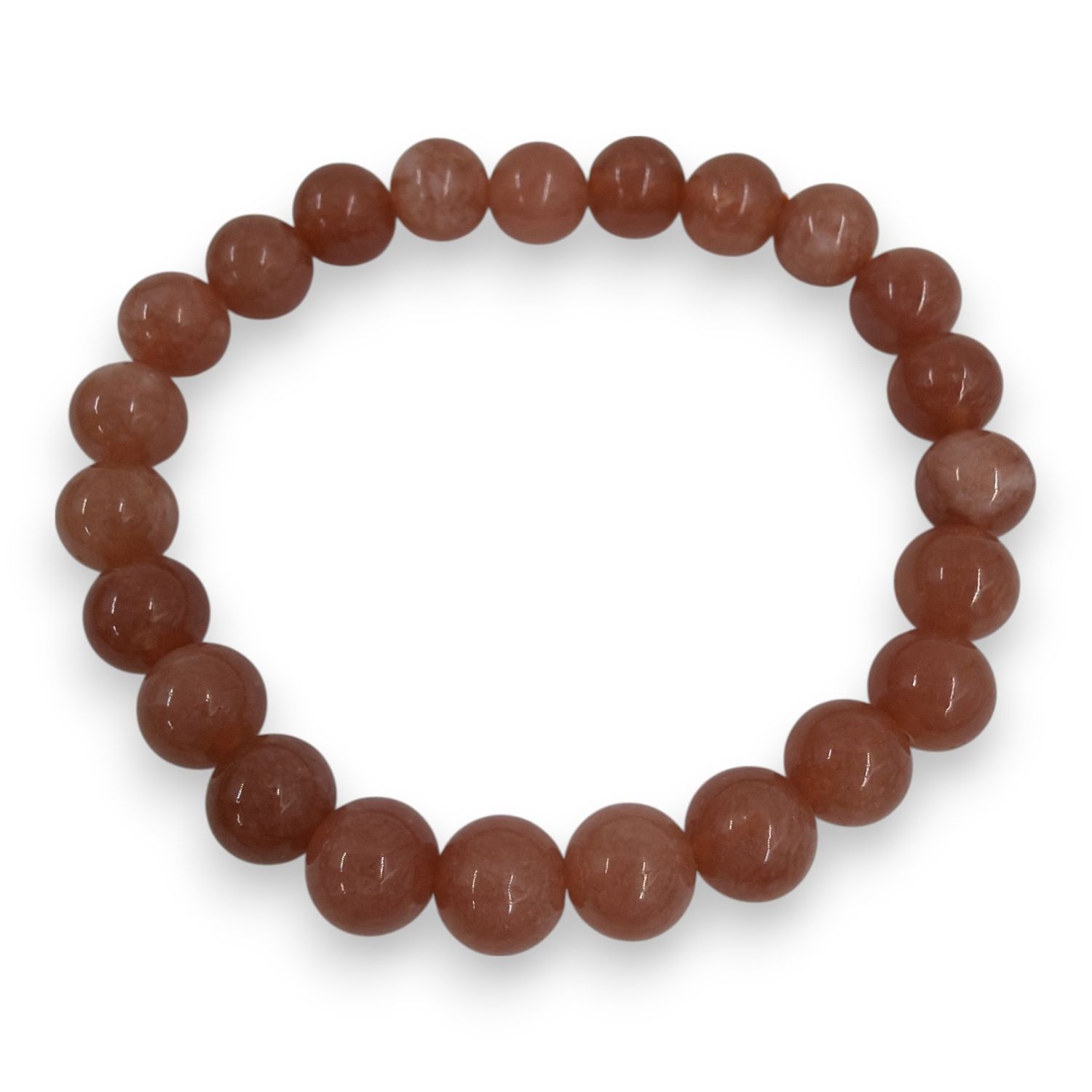 Donkere zonnesteen armband 8mm
