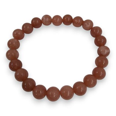 Donkere zonnesteen armband 8mm