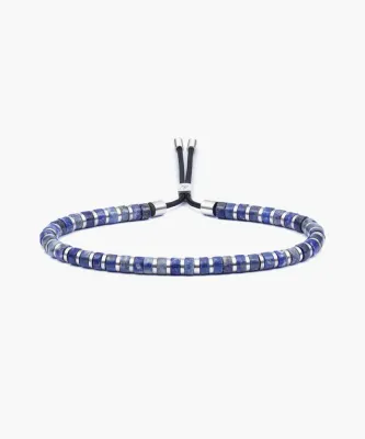 Pig &amp; Hen - Armband - Brontide 4mm Adjustable Okinawa | Silver