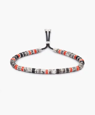 Pig &amp; Hen - Armband - Brontide 4mm Adjustable Lillehammer | Silver