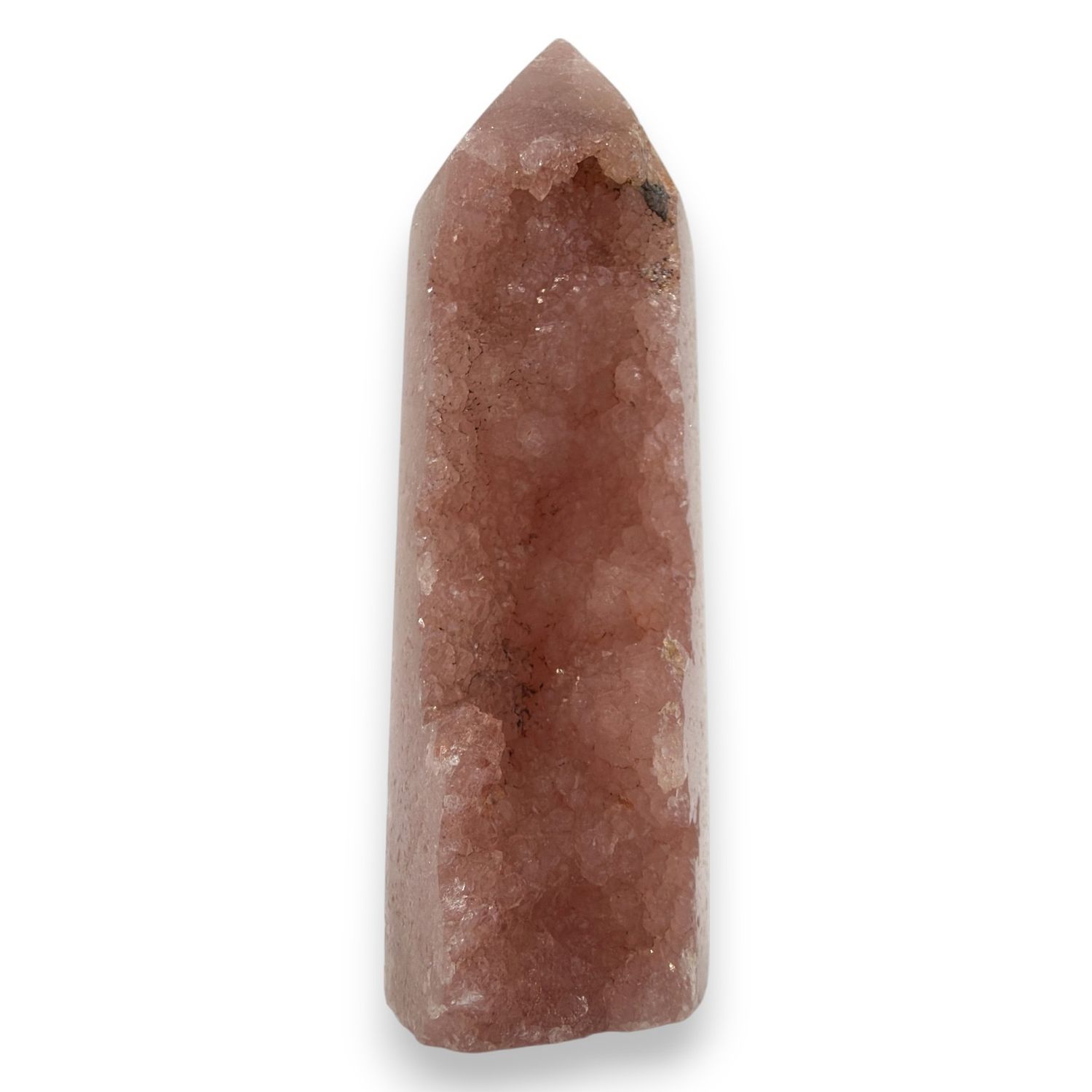Roze amethist punt - 80 gram