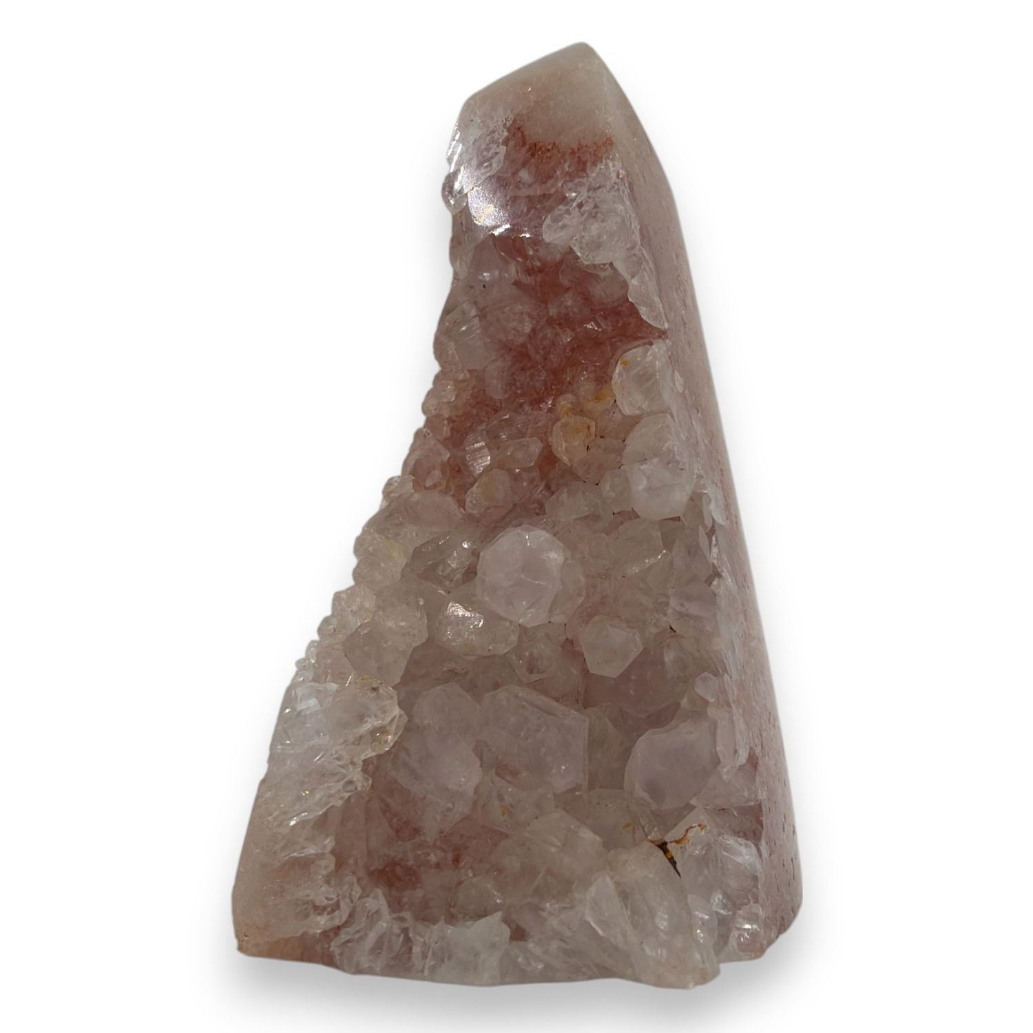 Roze amethist punt - 104 gram