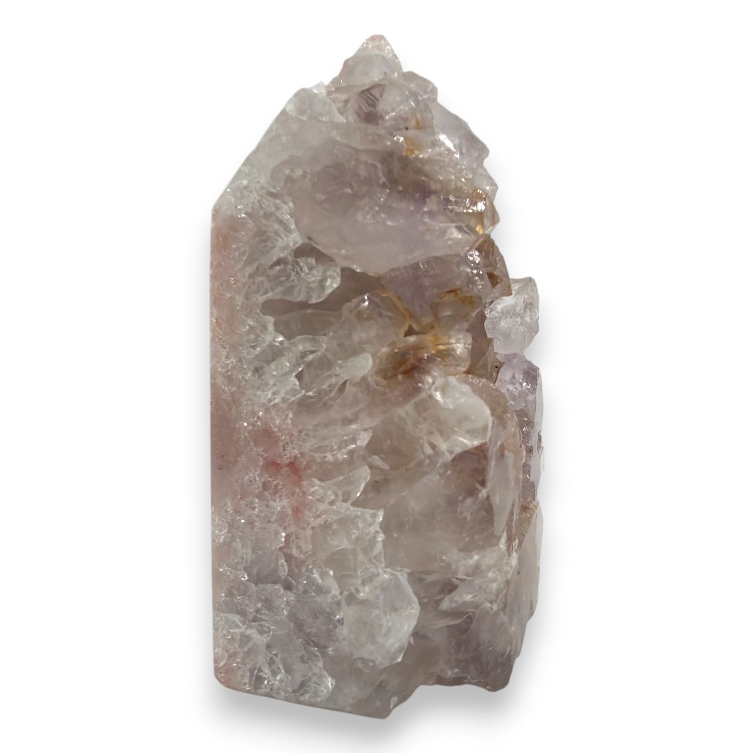 Roze amethist punt - 540 gram