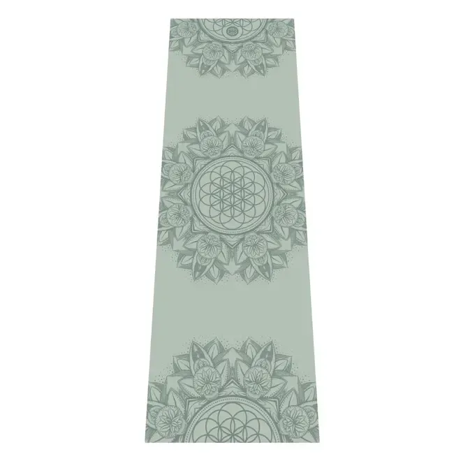 Infinite PRO Yogamat - PU &amp; Natuurlijk Rubber -  Sage