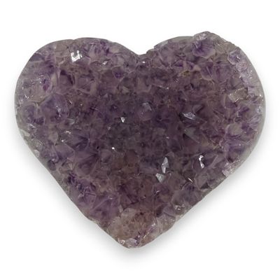 Amethist hart uit Uruguay - 174 gram