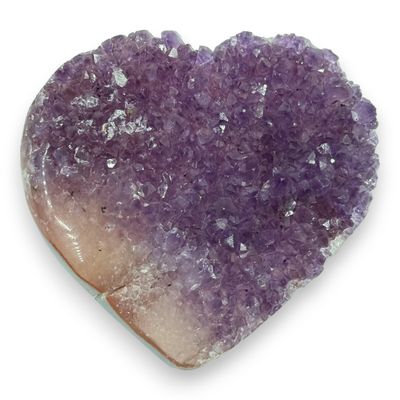 Amethist hart uit Uruguay - 192 gram