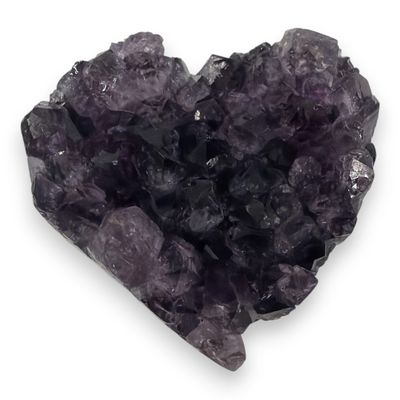 Amethist hart uit Uruguay - 130 gram
