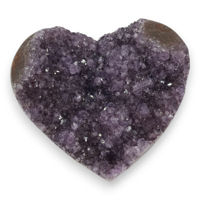 Amethist hart uit Uruguay - 602 gram