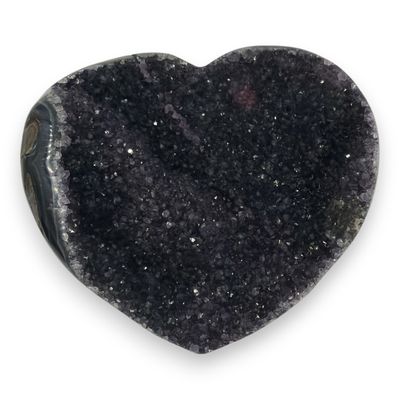 Amethist hart uit Uruguay - 480 gram
