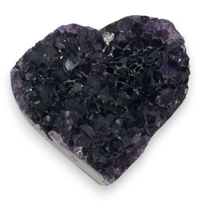 Amethist hart uit Uruguay - 256 gram
