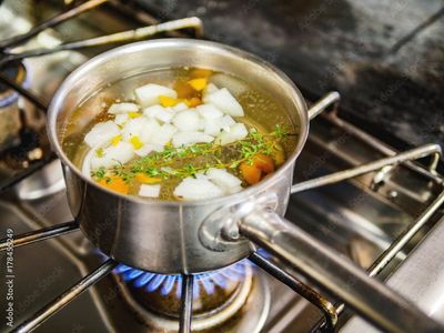 Court-bouillon, bouillon, nage...