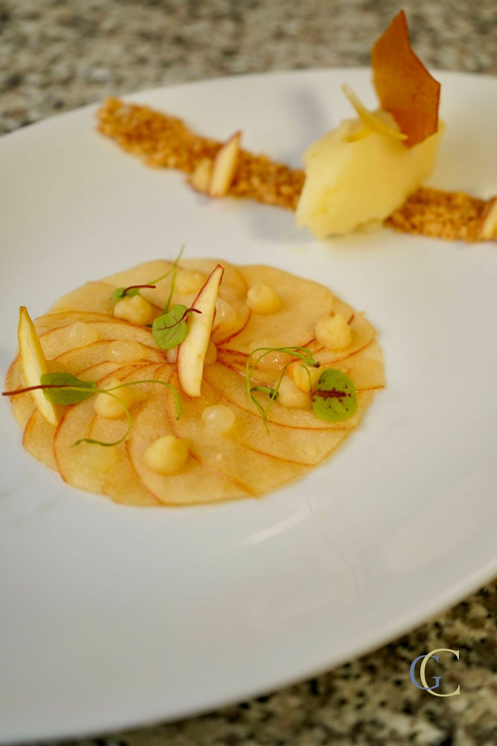 Tarte aux pommes, sa réinterpretation contemporaine