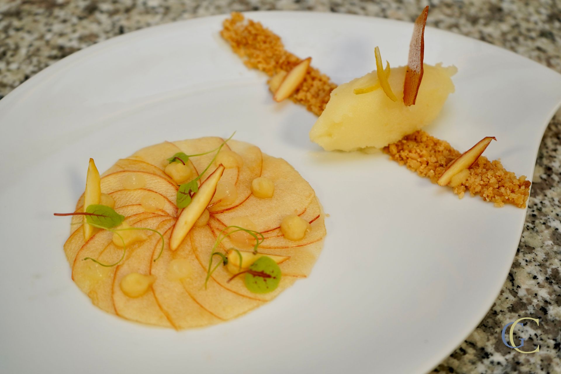 Tarte aux pommes, sa réinterpretation contemporaine