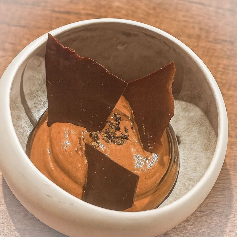 Mousse tiède au chocolat grand cru « Mexique »