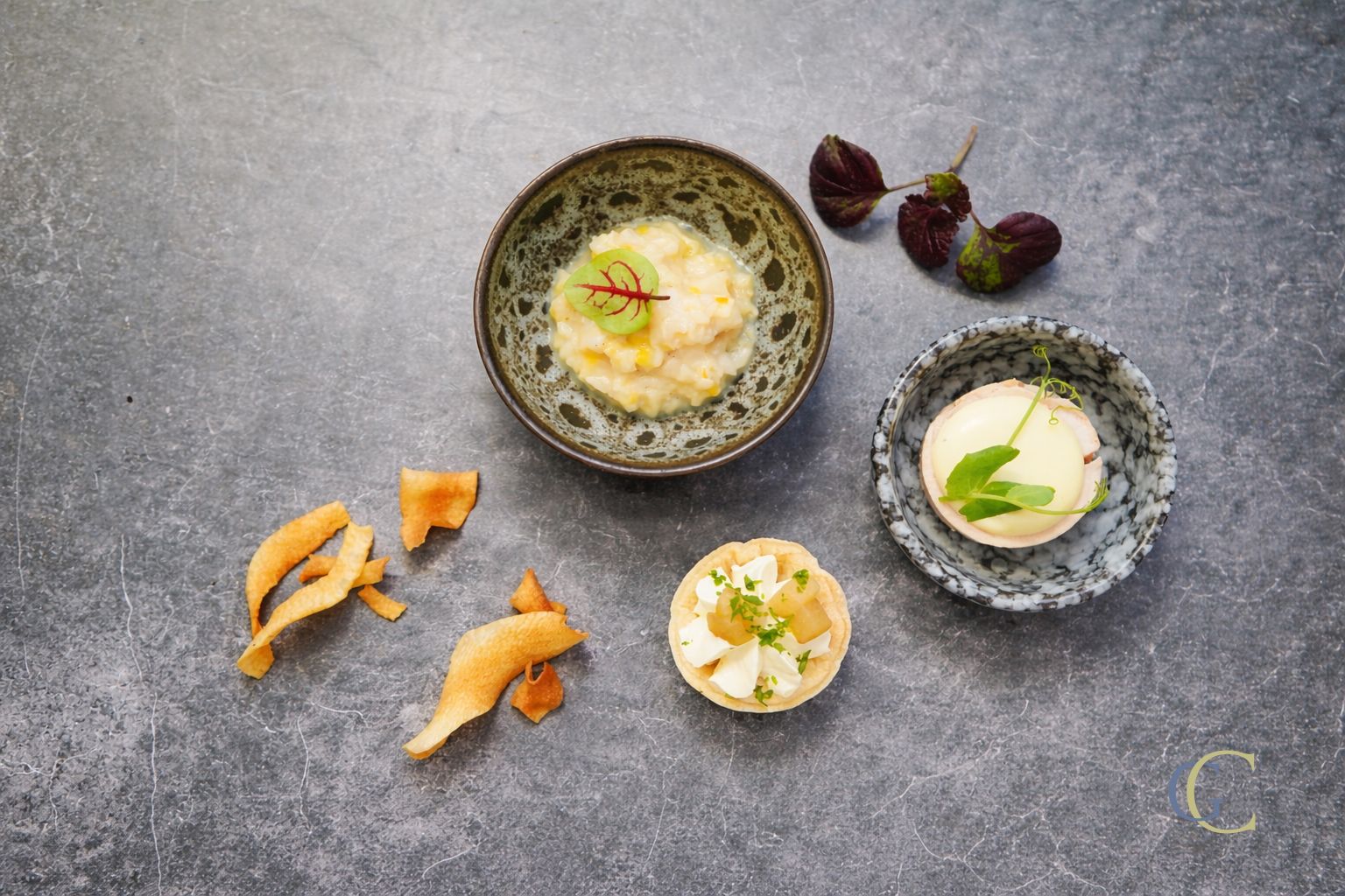 Trois nuances autour du safran