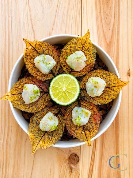 Crousti Saint-Jacques, citron vert