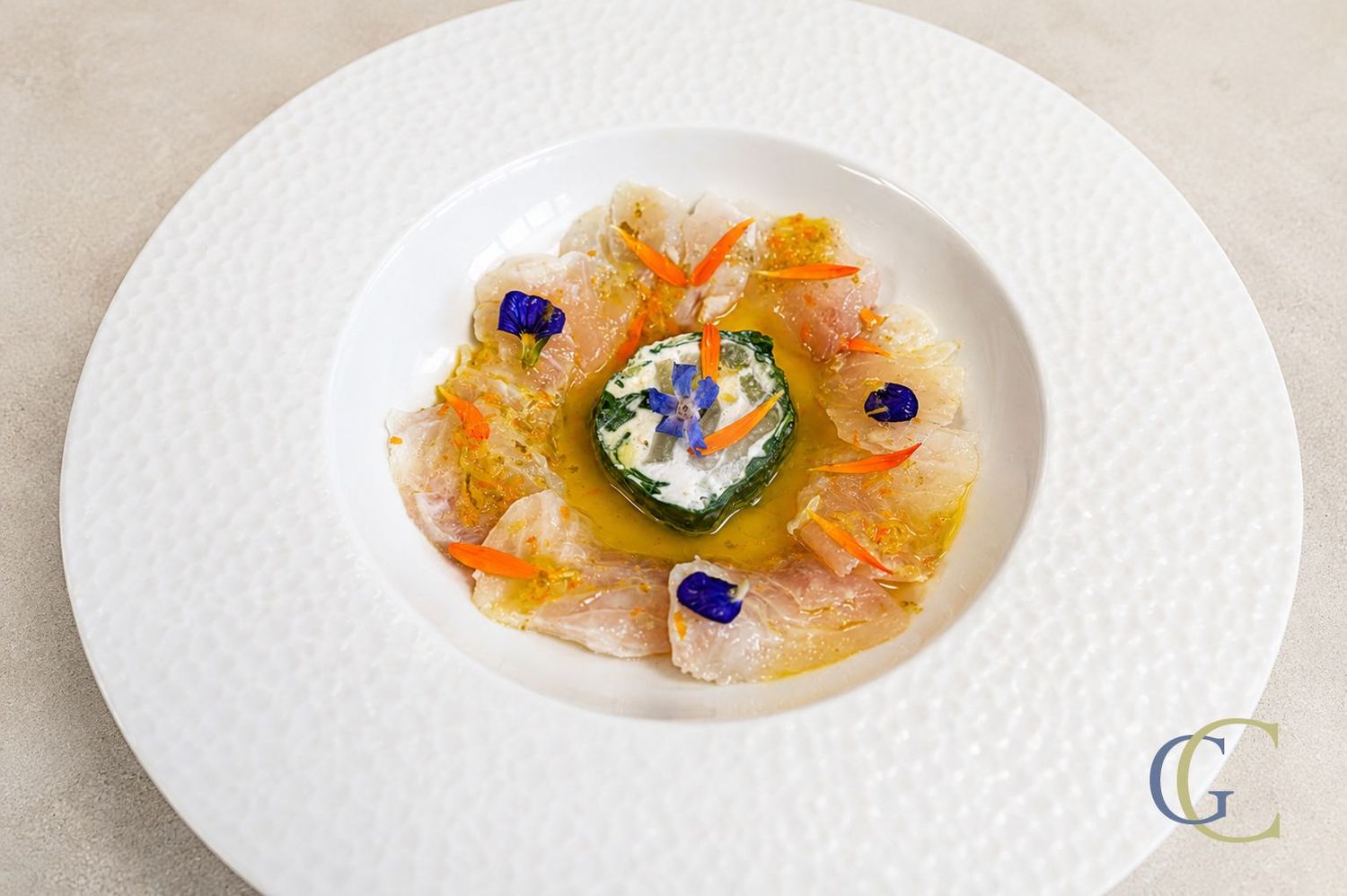 Ceviche-de-daurade-pressé-de-blettes