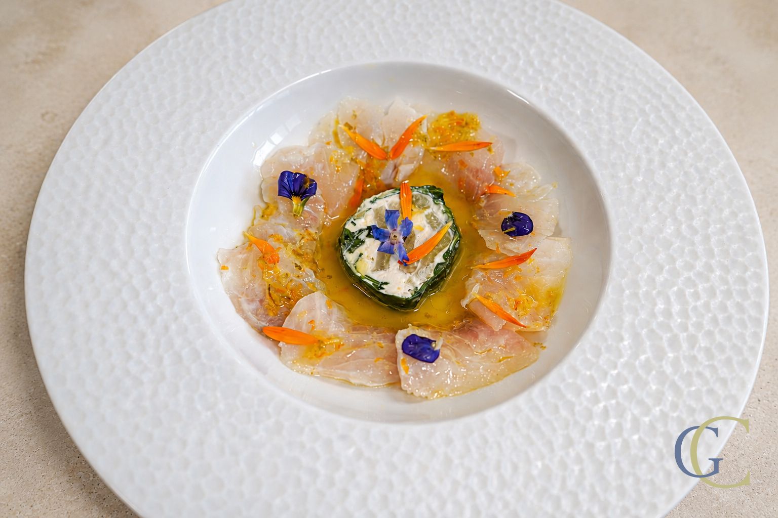 Ceviche-de-daurade-pressé-de-blettes