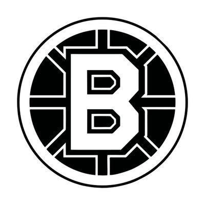 Autocollant en vinyle logo des Bruins de Boston