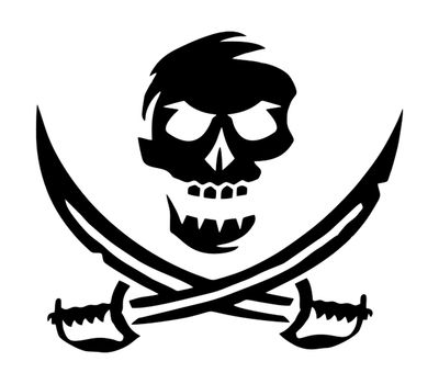 Autocollant Logo Buccaneers de Tampa Bay