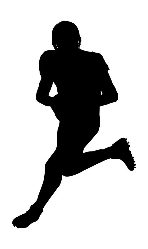 Autocollant vinyle Silhouettes de Joueurs de Football