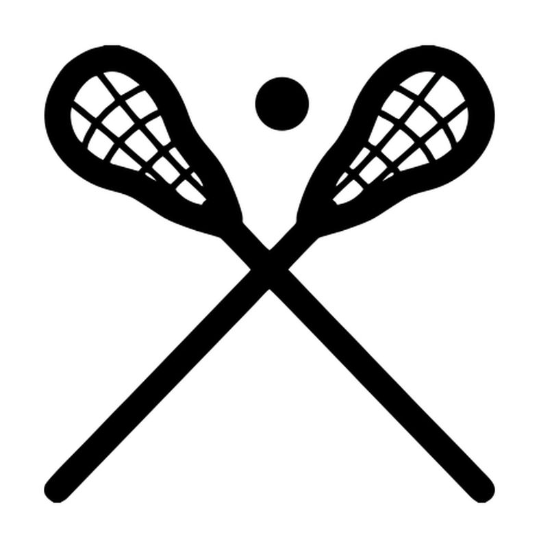 Autocollant Bâtons de Lacrosse