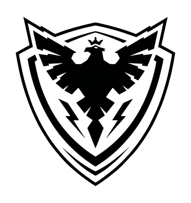 Autocollant en vinyle logo des Phoenix de Sherbrooke