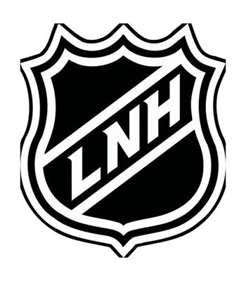 Autocollant en vinyle logo LNH