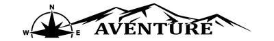 Autocollant Montagne Aventure