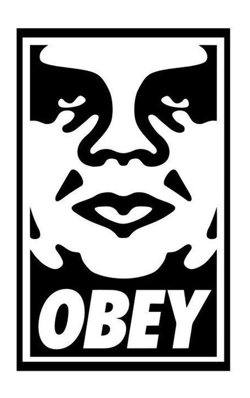 Autocollants Logos Obey