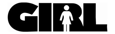 Autocollant logo Girl Skateboard