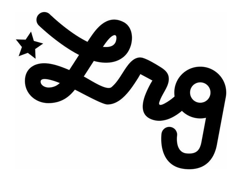 Autocollant logo de vêtements LRG