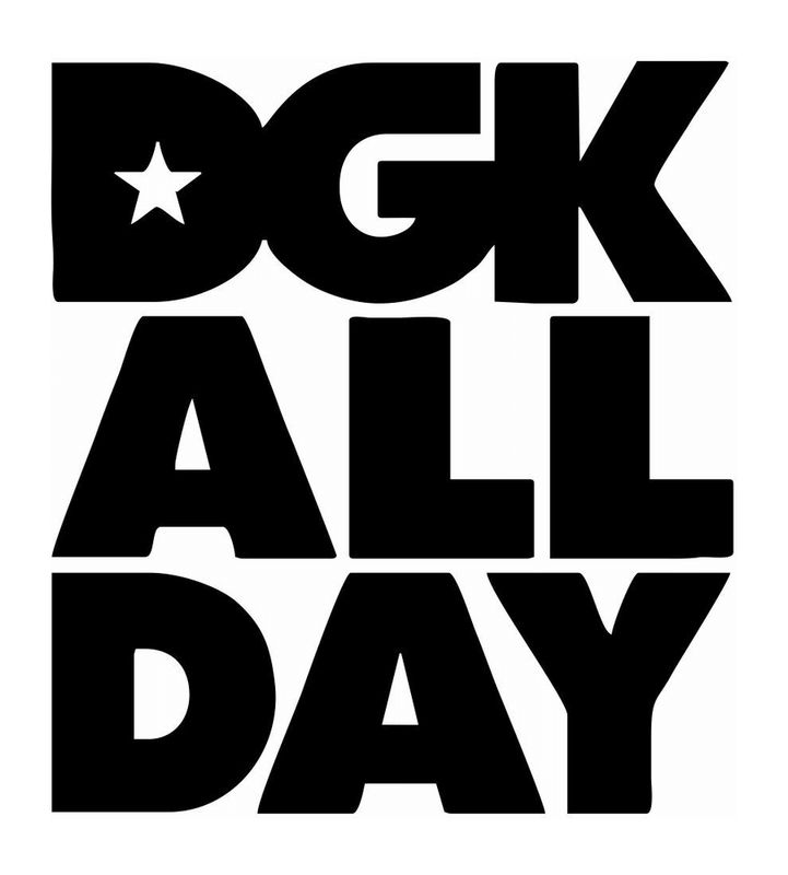 Autocollant logo DGK All Day