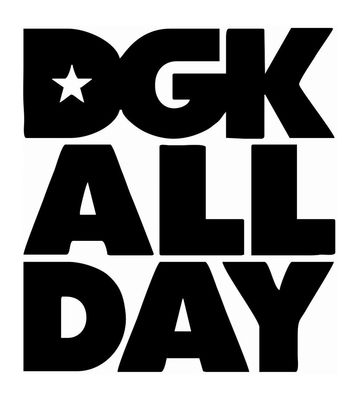 Autocollant logo DGK All Day